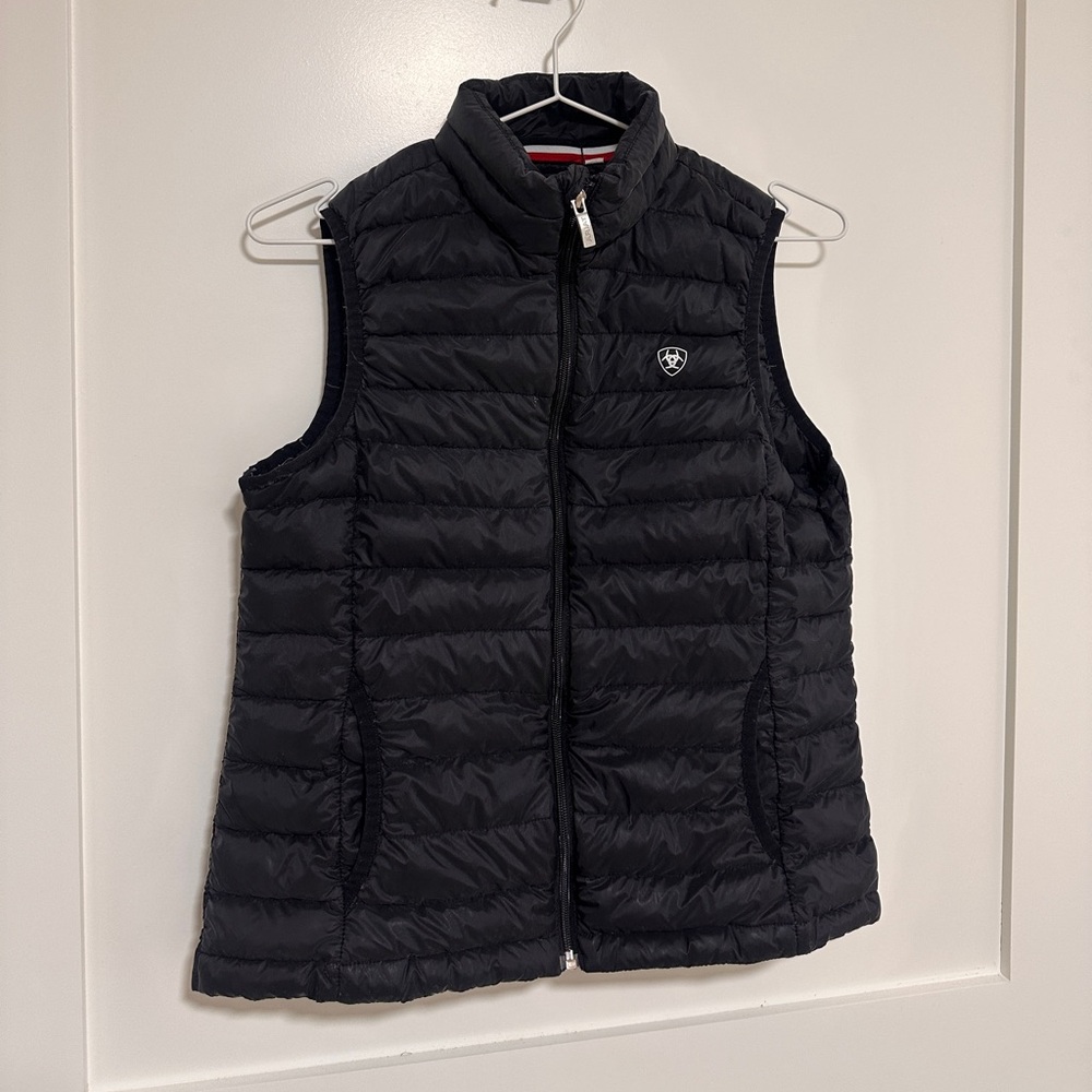 Ariat Equestrian Black Ideal Down Vest